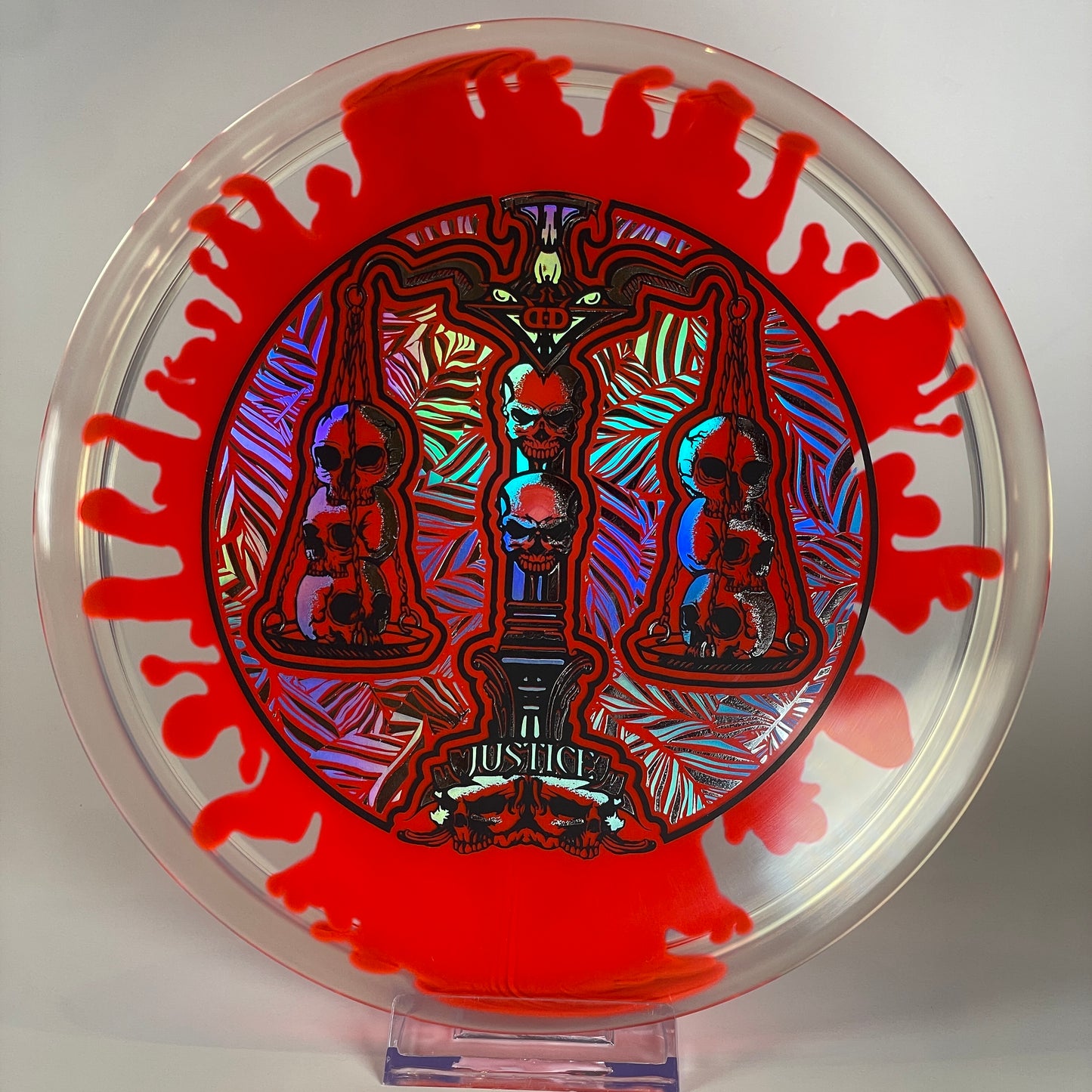 Dynamic Discs Justice - Lucid-Ice SplaDDer - Scales of Justice 10 Year Anniversary