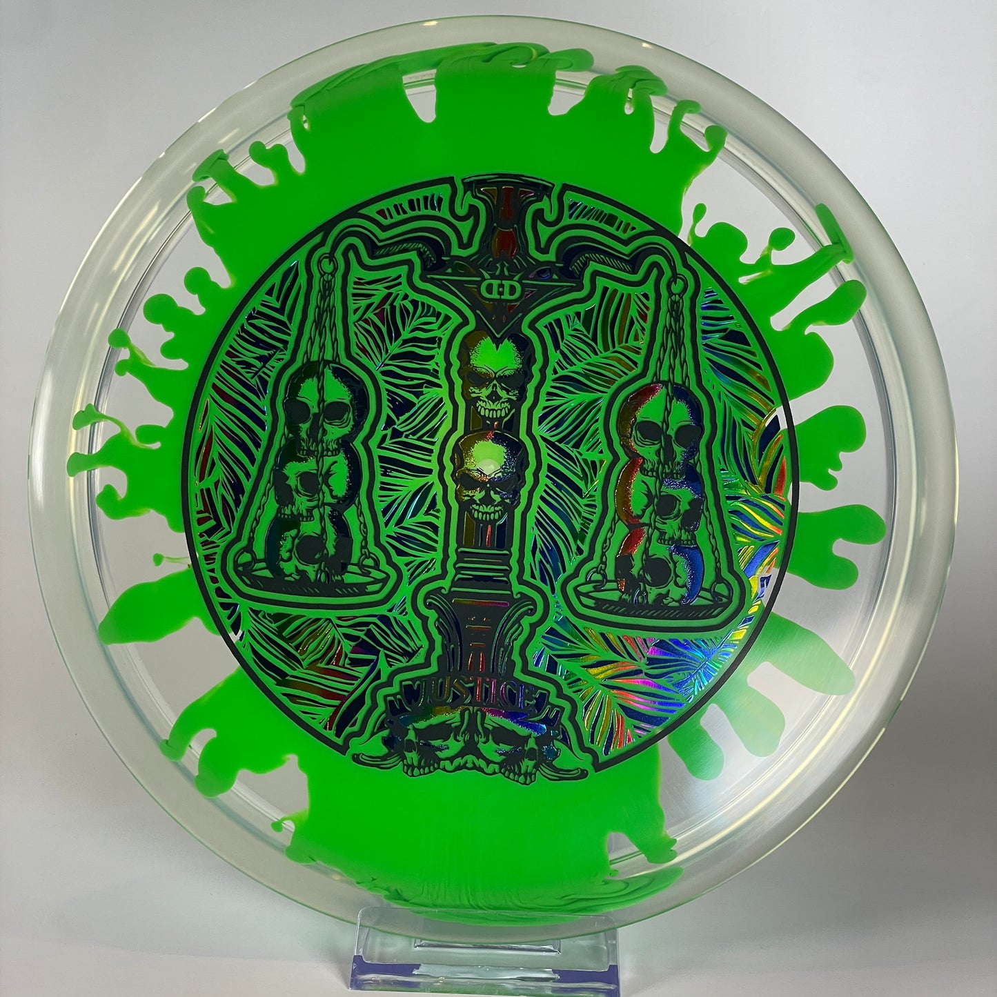 Dynamic Discs Justice - Lucid-Ice SplaDDer - Scales of Justice 10 Year Anniversary