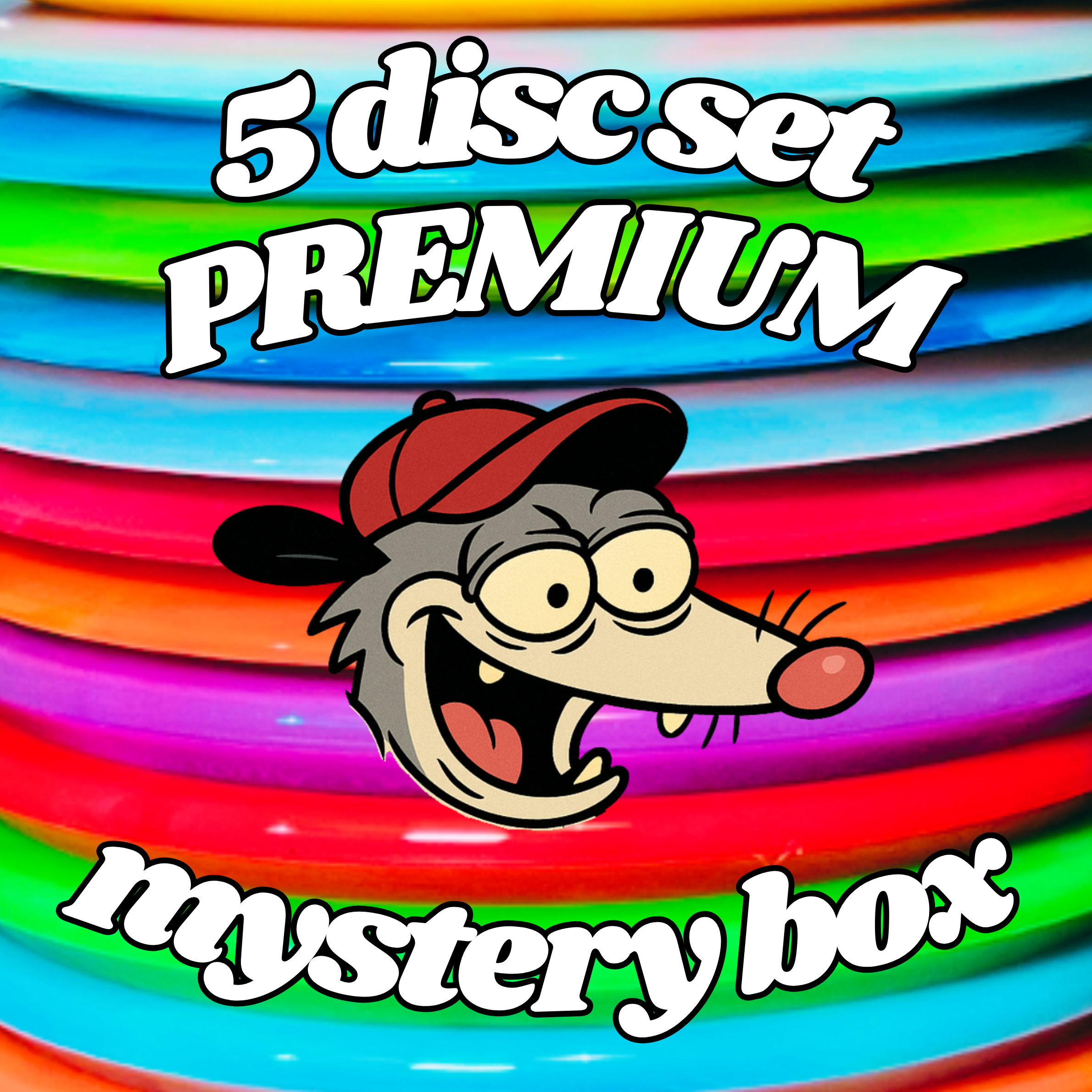 Premium Disc Golf Mystery Box 5 Discs | Laredo Disc Golf Store