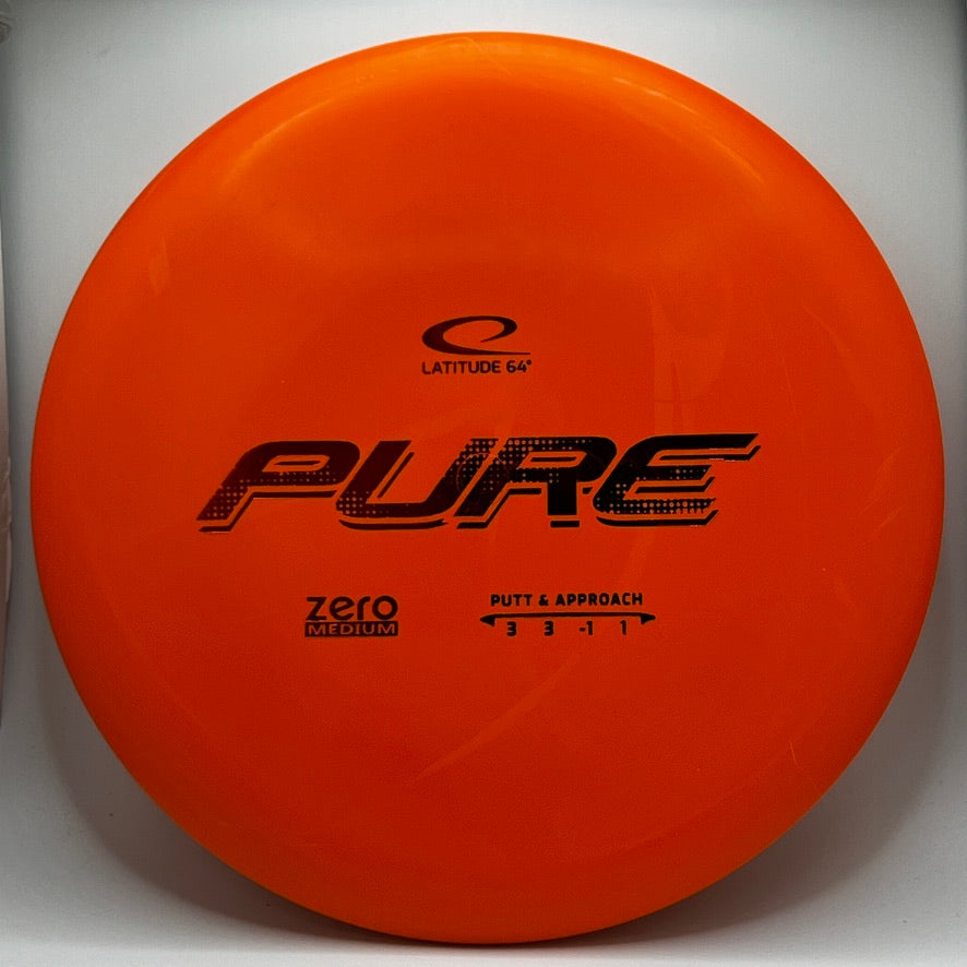 Latitude 64 Pure Zero Medium Pink Light Blue 173g - Laredo Disc Golf Store