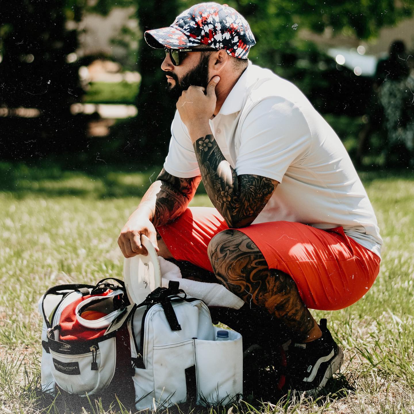 Revolution Carolina Team V3 Disc Golf Bag - Olive Green