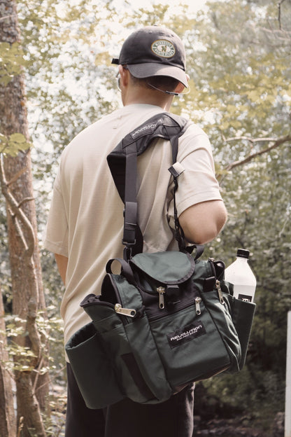 Revolution Mini Deluxe V3 Disc Golf Bag - Onyx