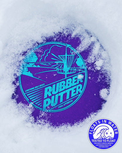 Lightning Sure Grip Rubber Putter Golf Disc