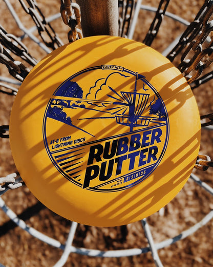 Lightning Sure Grip Rubber Putter Golf Disc