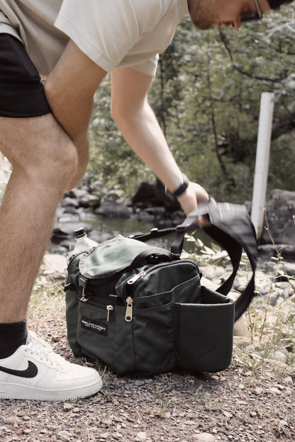 Revolution Mini Deluxe V3 Disc Golf Bag - Olive Green