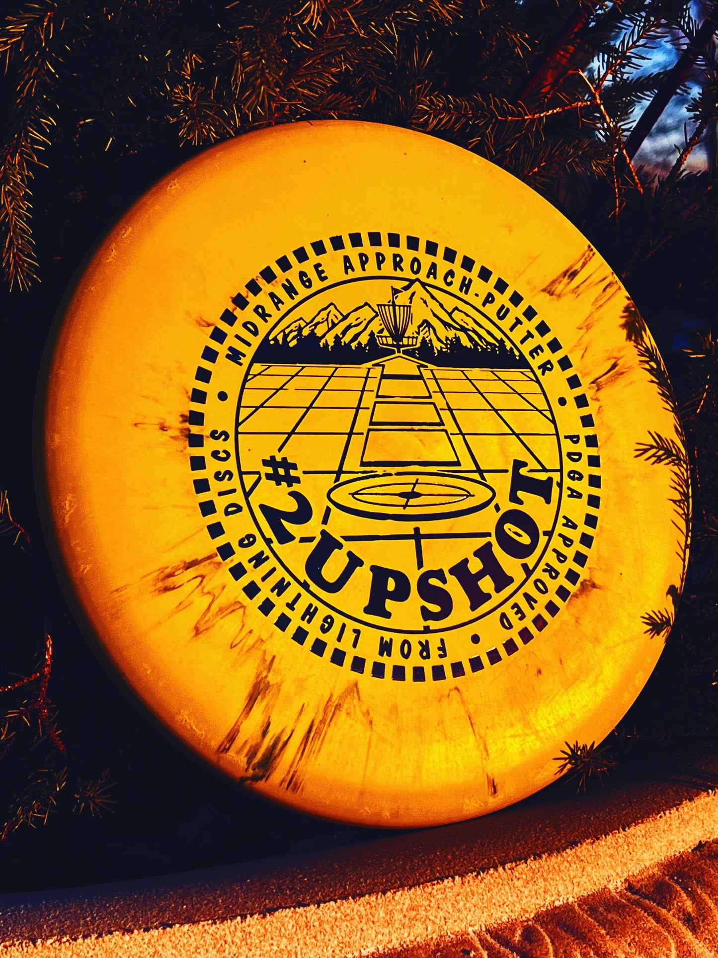 Lightning Standard #2 Upshot Putter Golf Disc