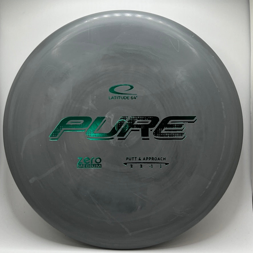 Latitude 64 Pure Zero Medium Royal Blue Light Blue 173g - Laredo Disc Golf Store