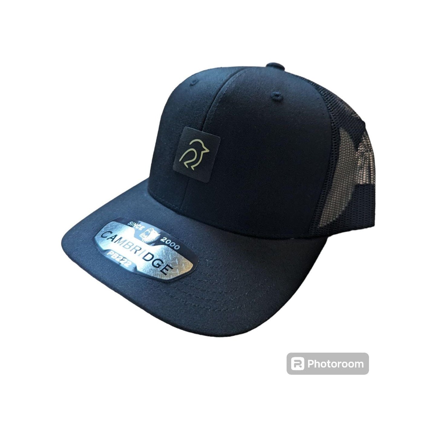 Dirty Birdie Snapback Black Patch w/White Logo