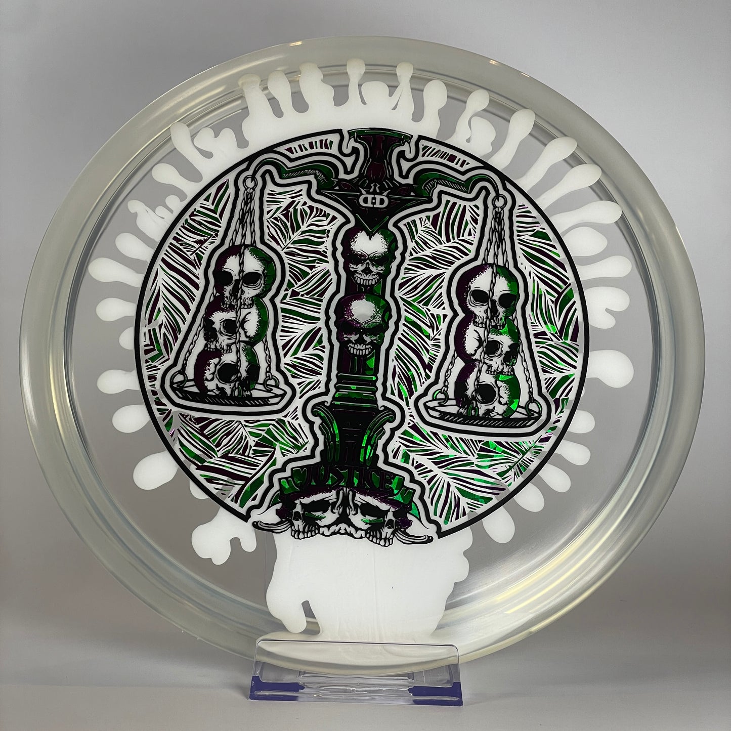 Dynamic Discs Justice - Lucid-Ice SplaDDer - Scales of Justice 10 Year Anniversary