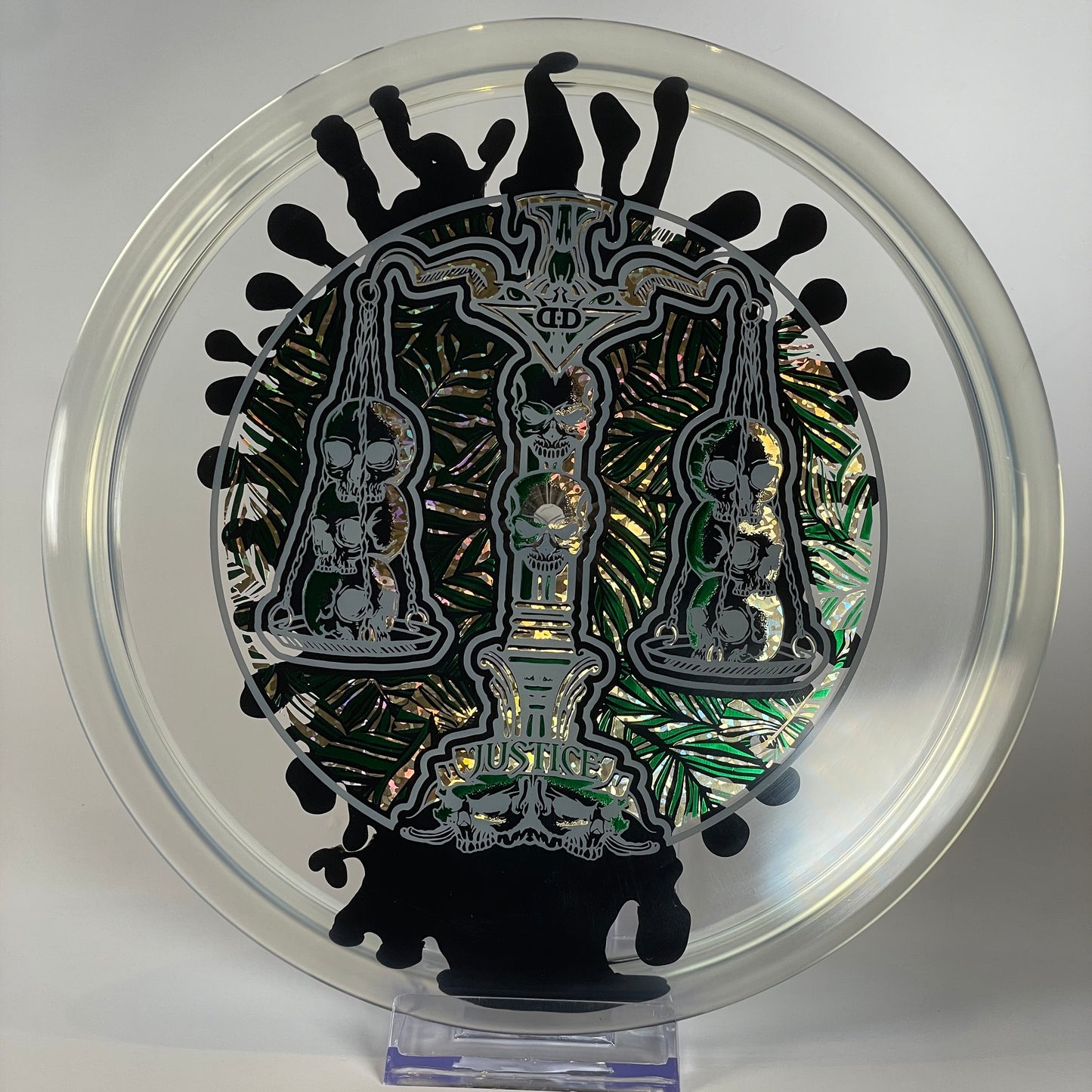 Dynamic Discs Justice - Lucid-Ice SplaDDer - Scales of Justice 10 Year Anniversary