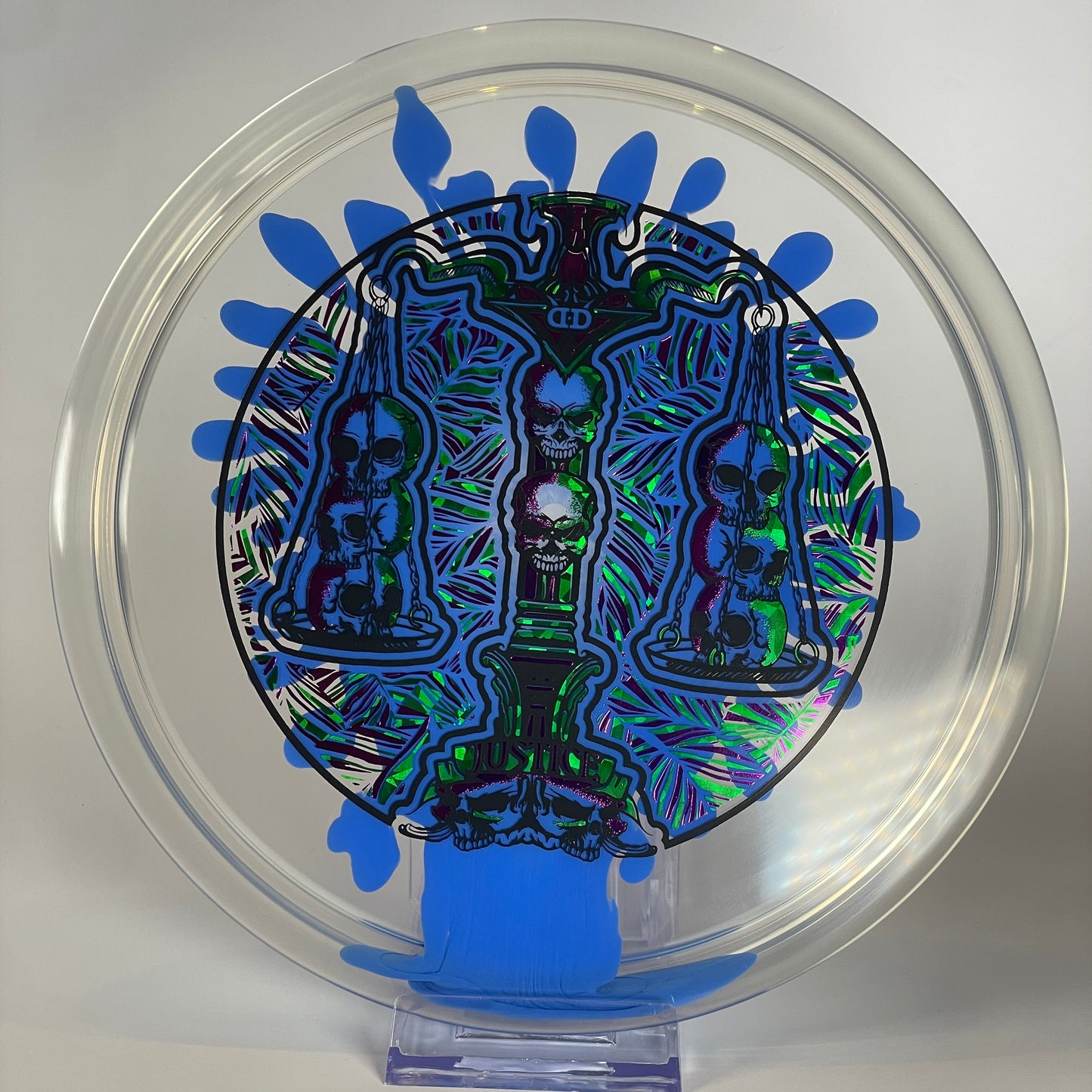 Dynamic Discs Justice - Lucid-Ice SplaDDer - Scales of Justice 10 Year Anniversary