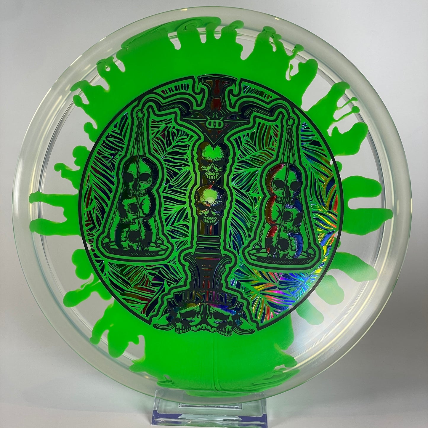 Dynamic Discs Justice - Lucid-Ice SplaDDer - Scales of Justice 10 Year Anniversary