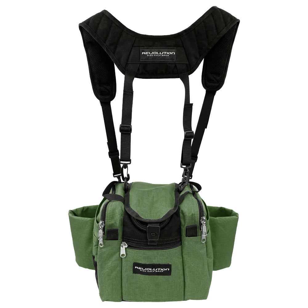 Revolution Mini Deluxe V3 Disc Golf Bag - Olive Green