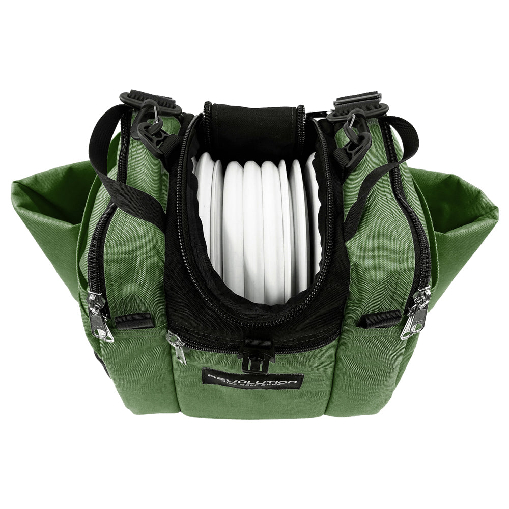 Revolution Mini Deluxe V3 Disc Golf Bag - Olive Green
