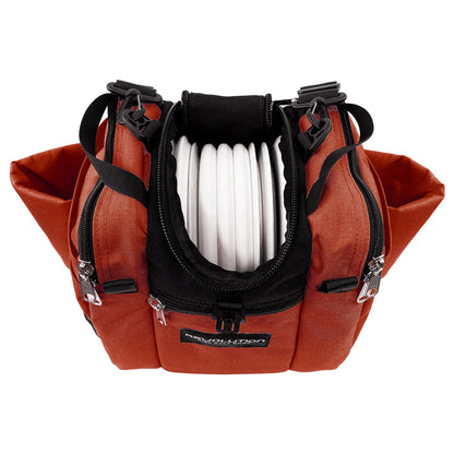 Revolution Mini Deluxe V3 Disc Golf Bag - Rust