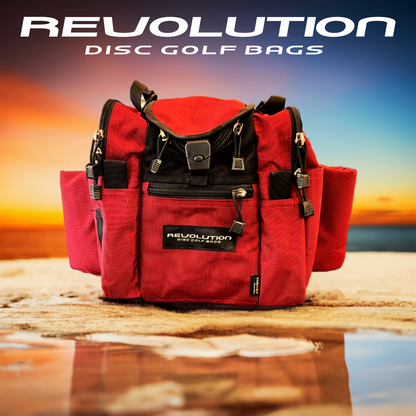 Revolution Mini Deluxe V3 Disc Golf Bag - Rust