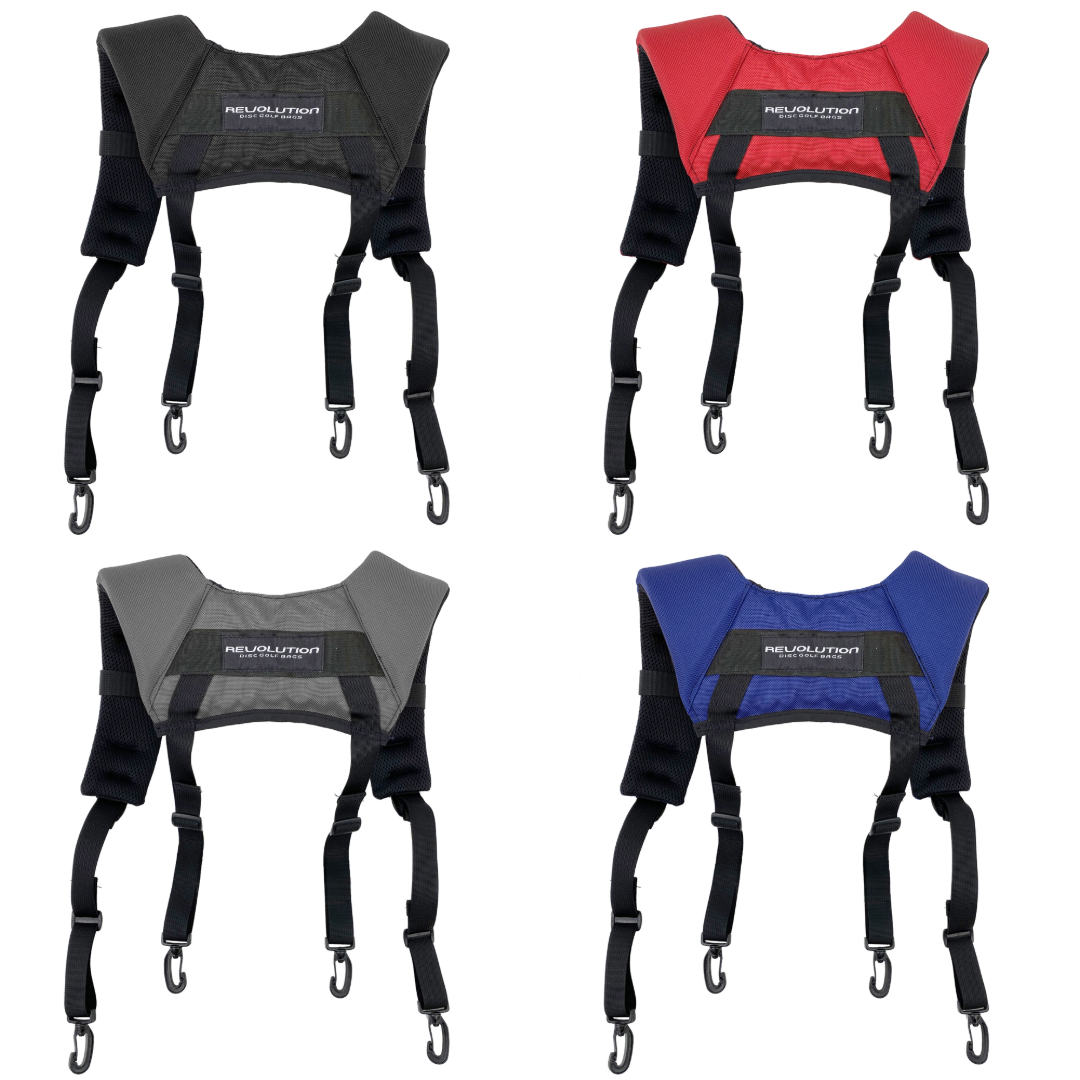 Revolution Mini Deluxe V3 Disc Golf Bag - Lime Green