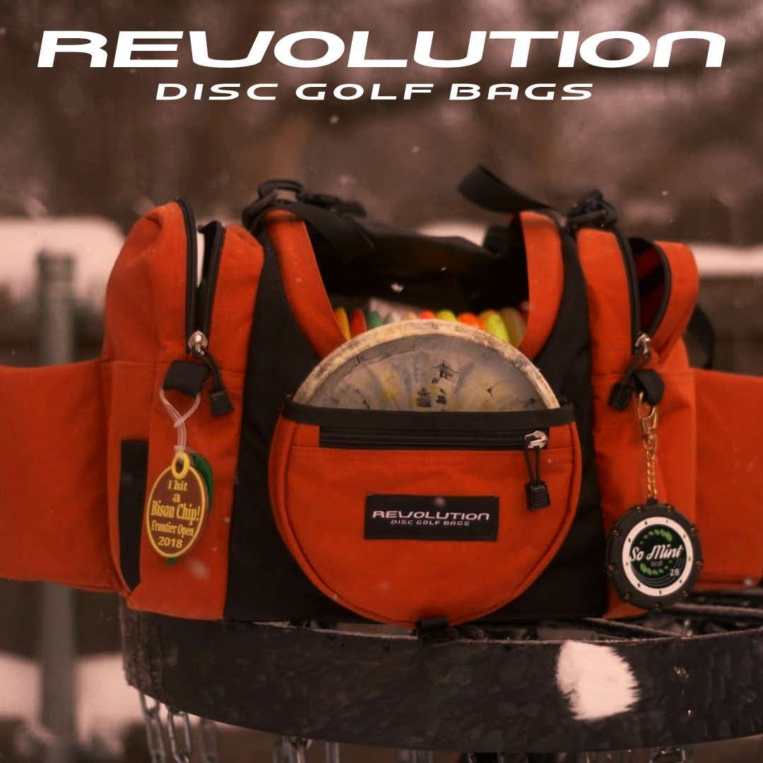 Revolution Carolina Team V3 Disc Golf Bag - Rust