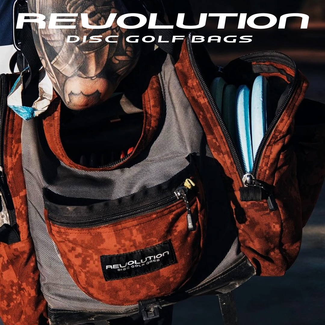 Revolution Carolina Team V3 Disc Golf Bag - Rust