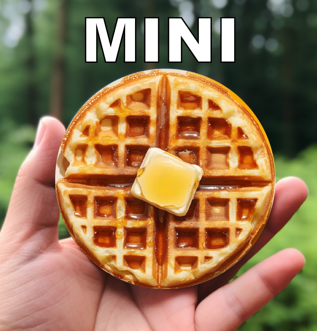 Waffle Disc Golf Mini Marker