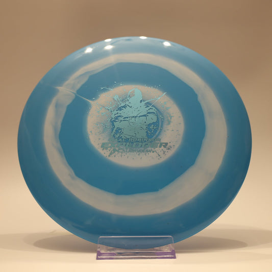 Latitude 64 Explorer Gold Bullseye Isaac Robinson Teal White Teal Foil 173g - Laredo Disc Golf Store