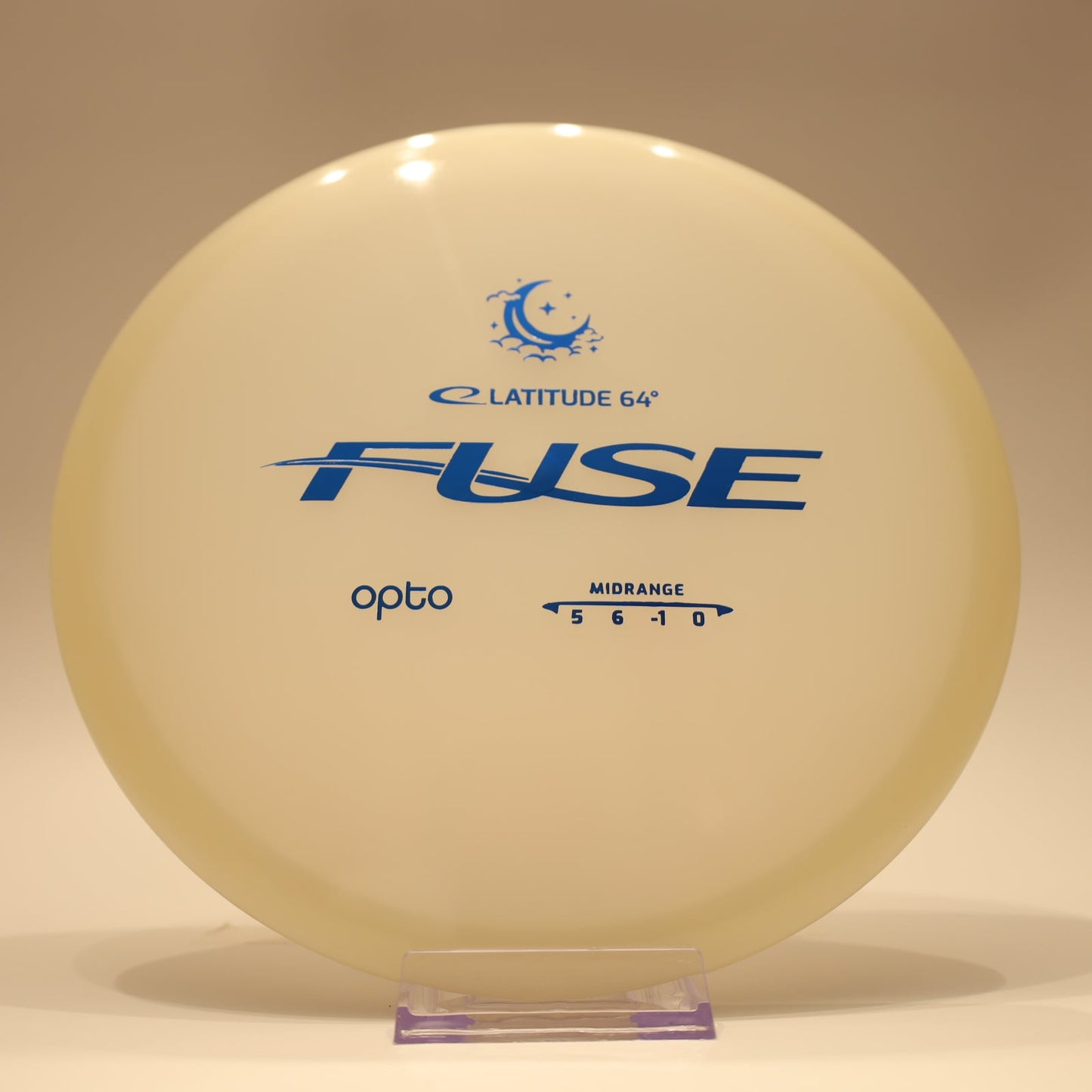 Latitude 64 Fuse Opto Moonshine White Blue Foil 179g - Laredo Disc Golf Store