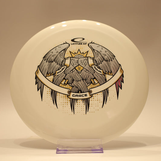 Latitude 64 Grace Royal Grand Angel Triple Stamp White Multi 175g - Laredo Disc Golf Store