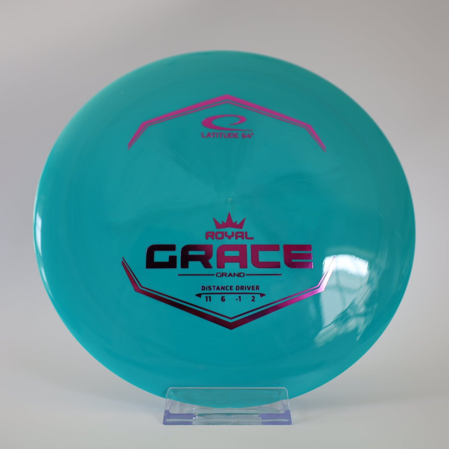 Latitude 64 Grace Royal Grand Teal Swirl Purple 173g - Laredo Disc Golf Store