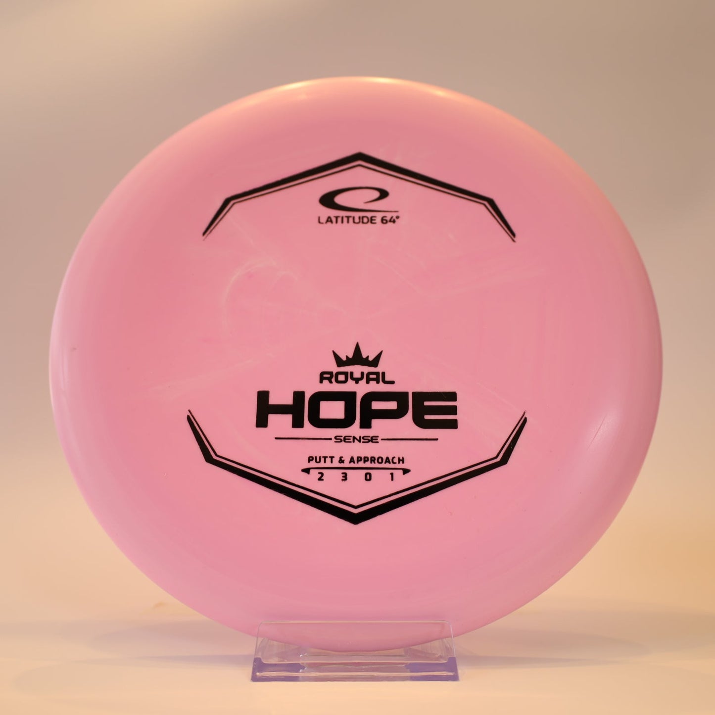 Latitude 64 Hope Royal Sense Pink Swirl Black Foil 174g - Laredo Disc Golf Store