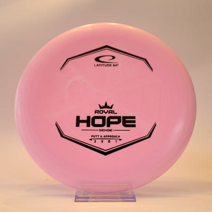 Latitude 64 Hope Royal Sense Pink Swirl Black Foil 174g - Laredo Disc Golf Store