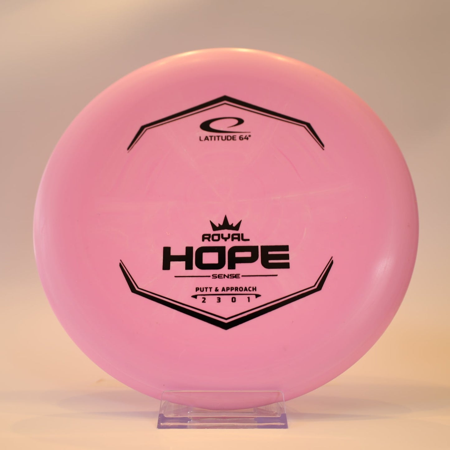 Latitude 64 Hope Royal Sense Pink Swirl Black Foil 176g - Laredo Disc Golf Store