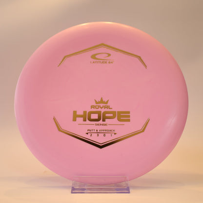Latitude 64 Hope Royal Sense Pink Swirl Gold Foil 174g - Laredo Disc Golf Store