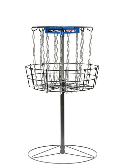Mach Shift 3-in-1 Portable Adjustable Disc Golf Basket