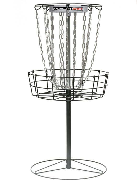 Mach Shift 3-in-1 Portable Adjustable Disc Golf Basket